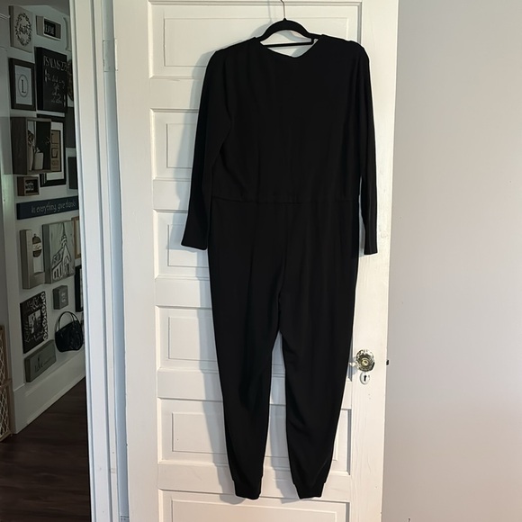 Eileen Fisher Cozy Zip Front Jumpsuit - Picture 6 of 6